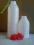 Butelka  HDPE  z nakrętką 1000 ml