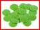 Żetony DUŻE (pchełki) - zielone... [nowa]