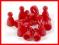 Pionki do gry z główką - czerwone... [nowa]