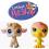 LITTLEST PET SHOP - Kaczka i Owieczka LPS 1002