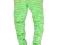 BENETTON Legginsy BARBIE w paski 10lat C103/041A