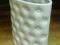 Domowe Detale - Ceramiczny biały wazon 20 x 15 cm