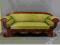 SOFA EMPIRE/BIEDERMEIER, MAHOŃ, I POŁ. XIX W.