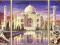 Maluj według cyfr - Taj Mahal- Tryptyk, 50x80cm