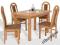 Stół DAMIAN + 4 krzesła S-17 - zestaw - RIBES