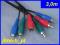 Kabel Component RGB 3xRCA (Cinch) 3,0m (604)