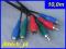 Kabel Component RGB 3xRCA (Cinch) 10,0m (609)