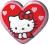 PUZZLE SERCE HELLO KITTY 60EL 843237 RAVENSBURGER