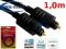 KABEL OPTYCZNY Toslink T-T  DIGITAL BLISTER - 1,0m