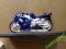 MODEL WELLY MOTOR 1:18 `99 YAMAHA YZF-R1