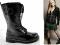 LARA Kultowe Glany MILITARy GRUNGE gothic 36 38