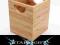 PUDEŁKO BAMBUSOWE KOSZ Z UCHWYTEM OKAZJA!