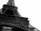 Tour Eiffel en perspective - fototapeta 175x115 cm