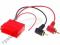 ADAPTOR SYSTEMU AKTYWNEGO AUDI 2x RCA>miniISO