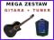 GITARA KLASYCZNA 4/4, 4KOL.+CD+TUNER +13X GRATIS