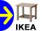 IKEA RYKENE STOLIK NOCNY SYPIALNIA SZAFKA SALON