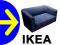 NAJTANIEJ IKEA NORRDAL EMARP SOFA ROZKŁADANA 2 OS