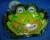 SKARBONKA metalowa ŻABA MÓWIĄCA SK03