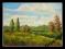 Obraz na płótnie tempera PEJZAŻ