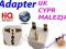 Przejściówka adapter sieciowy EUROPE UK MALEZJA HQ