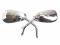 LUSTERKA - CHROMOWANE OWAL CHROM YAMAHA L+P 10mm