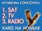 NA WYMIAR Uniwersalny Przewód Połączeniowy TV (HQ)