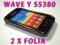 SAMSUNG WAVE Y S5380 ETUI GEL GUMA +2x FOLIA !