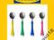 IKEA CHOSIGT łyżka do nakładania lodów 4 kolory