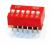 DIP SWITCH x6 czerwony