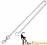 TRIXIE PRZEDŁUŻACZ DO SMYCZY CHROM 90cm/2mm 21961