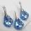 SWAROVSKI KOLCZYKI I WISIOREK AQUAMARINE SVAROWSKI