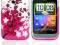 V1 Flora silikon,pokrowiec,etui do HTC Wildfire S