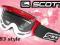 SCOTT GOGLE MX-model 83X style-antyfog-red-TANIO