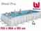 BASEN Stelażowy 732 x366x132 pompa BESTWAY