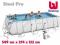 BASEN Stelażowy 549 x274x122 pompa BESTWAY