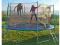 TRAMPOLINA 430 cm 14FT drabinka siatka
