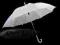 118 cm BIAŁY parasol 24h KURIER ŚLUB / komunia