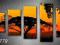 ZACHÓD _____ Obraz TRYPTYK 100x60 Obrazy  ARTPRINT