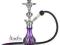 Shisha ZEBRA S 45 cm fajka wodna fioletowa szisza