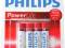 PHILIPS POWERLIFE BATERIE AAA Alkaliczne 4szt.