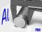 30 mm  WAŁEK ALUMINIOWY DURALUMINIUM ALUMINIUM PA6