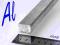 25x15 mm PŁASKOWNIK ALUMINIOWY ALUMINIUM PA4 nowy