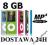 8GB Odtwarzacz MP4 MP3 dyktafon po ładowarka PL