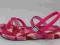 Różowy sandał-   japonki basenowe  rozm.32
