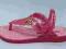 Różowe,pachnące sandały -japonki basenowe  rozm.32