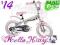 ROWER 14' HELLO KITTY SREBRNY NA LATA!!! KATOWICE