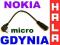 Przejściówka adapter micro do telefonu NOKIA Gdyni