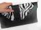 TOREBKA KOPERTÓWKA zebra DUŻA TOREBKA KOPERTÓWKA zebra DUŻA