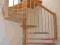 Schody kręcone, drewniane bukowe