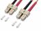 Patchcord światłowodowy 50/125 SC/SC dł.1m FVAT